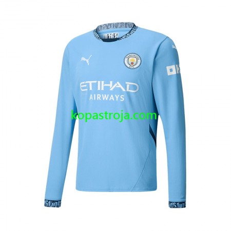 Billiga Fotbollströjor Manchester City Hemma tröja 2024/25 Långärmad